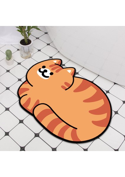 Stil 5 400 mm x 600 mm Karikatür 3D Hayvan Hoş Geldiniz Giriş Kapı Paspasları Halı Kilim Ev Banyo Oturma Odası Zemin Merdiven Mutfak Koridor Kaymaz Mat (Yurt Dışından)