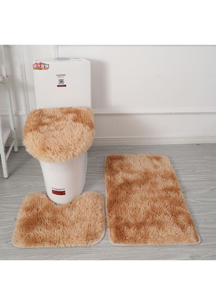 Pembe Mor 40X50 45X50 50X80 cm Degrade Renk Banyo Paspas Halı Banyo Halıları Mat Seti Tuvalet Kapağı Kapağı Peluş Duş Halı Paspaslar Kaymaz Banyo Zemin Pedi (Yurt Dışından) modelleri