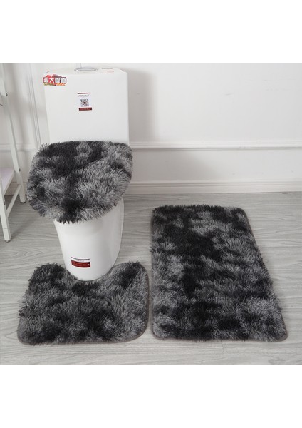 Pembe Mor 40X50 45X50 50X80 cm Degrade Renk Banyo Paspas Halı Banyo Halıları Mat Seti Tuvalet Kapağı Kapağı Peluş Duş Halı Paspaslar Kaymaz Banyo Zemin Pedi (Yurt Dışından) fırsatları