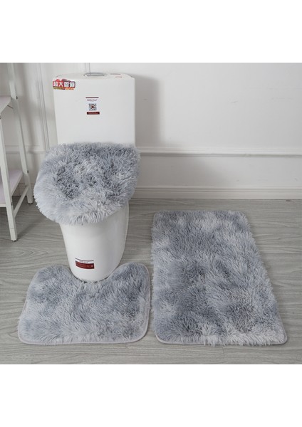 Pembe Mor 40X50 45X50 50X80 cm Degrade Renk Banyo Paspas Halı Banyo Halıları Mat Seti Tuvalet Kapağı Kapağı Peluş Duş Halı Paspaslar Kaymaz Banyo Zemin Pedi (Yurt Dışından) indirimleri