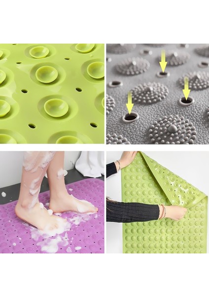 K 35X70 cm Kaymaz Banyo Paspas Banyo Paspas Emniyet Duşu Banyo Paspas Masaj Yastığı Banyo Paspas Vantuz Halı Kaymaz Banyo Paspasları (Yurt Dışından) fırsatları