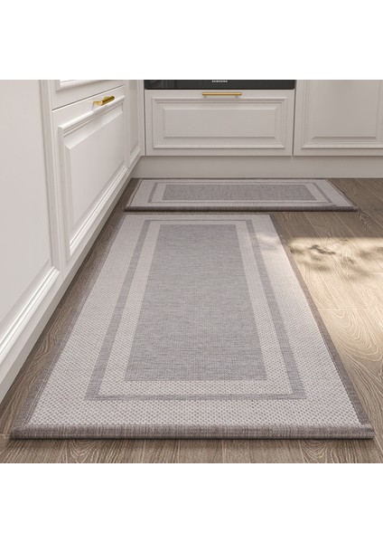Mavi 500MMX1200MM Mutfak Mat Mutfak Aksesuarları Halı Kapı Mat Kilim Yatak Odası Için Su ve 0il Emici Kaymaz Kire Dayanıklı Su Geçirmez (Yurt Dışından)