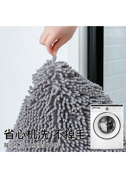 Kahve 60X90CM Düz Renk Yumuşak Peluş Şönil Kaymaz Banyo Banyo Paspas Su Emme Zemin Kapı Mat Tuvalet Halı Ev Dekorasyon Halı (Yurt Dışından) indirimleri