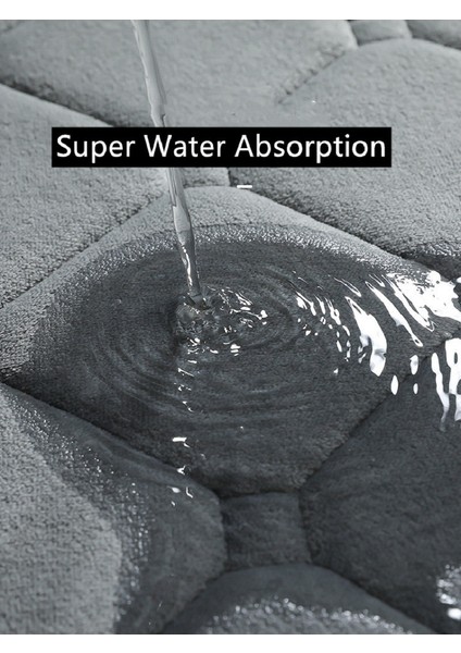 Nane Yeşili 50X80 cm Bellek Köpük Banyo Paspas Süper Su Emme Makinesi Yıkanabilir Banyo Halısı, Yumuşak, Emici Hızlı Kuru Banyo Paspas Yer Halıları (Yurt Dışından) indirimleri