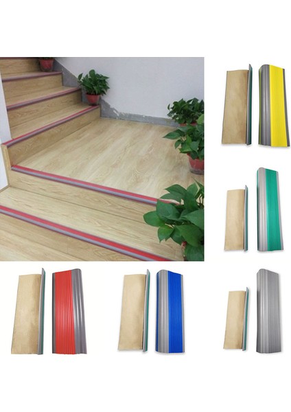 04 Kalın Pvc Çarpışma Önleyici Kauçuk Kaymaz Merdiven Basamağı Açısı Köşe Zemin Katmanlı Merdiven Kaymaz Şerit Bant Adım Kenar Trim 5x2.5m (Yurt Dışından) fiyatları