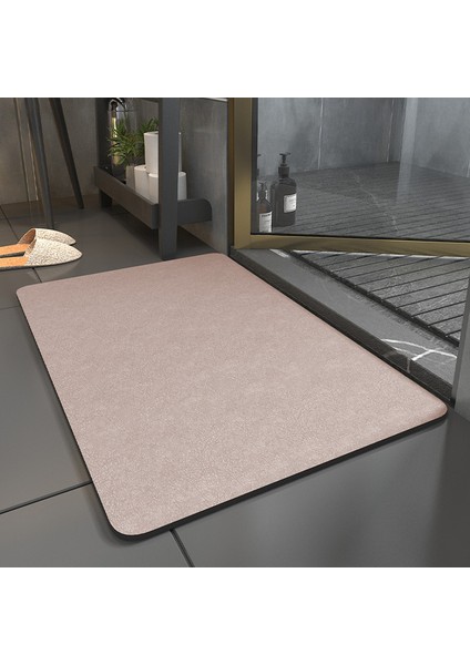 C 60X90 cm Diatom Çamur Pedleri Emici Çabuk Kuruyan Pedler Banyo Kapısı Paspasları Banyo Tuvalet Diatomit Kaymaz Banyo Paspaslar Kurutma Mat (Yurt Dışından)