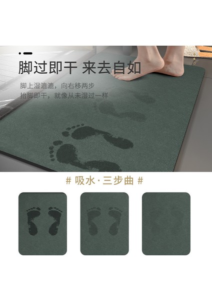 C 60X90 cm Diatom Çamur Pedleri Emici Çabuk Kuruyan Pedler Banyo Kapısı Paspasları Banyo Tuvalet Diatomit Kaymaz Banyo Paspaslar Kurutma Mat (Yurt Dışından) fırsatları