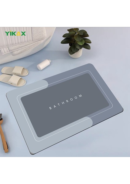 Rastgele Stil 80X120 cm (Pazen) Çabuk Kuruyan Dikdörtgen Emici Duş Mat Banyo Halısı Kaymaz Giriş Paspas Nappa Deri Zemin Morandi Banyo Paspas Ev Halı (Yurt Dışından) modelleri