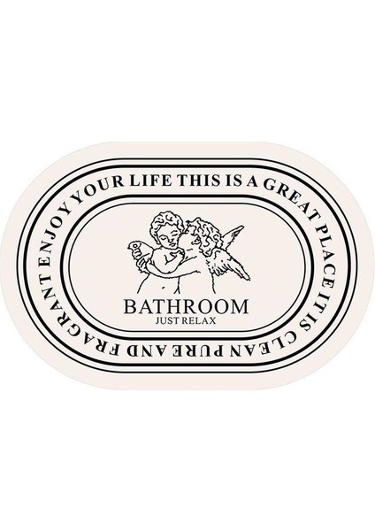 Renk K 60X90CM Ins Stil Banyo Paspas Yumuşak Emici Banyo Duş Mat Kaymaz Halı Zemin Halı Oturma Odası Balkon Giriş Alanı Halıları 4 Boyut (Yurt Dışından)
