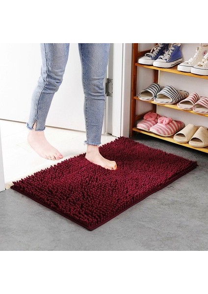 Stil 3 50X80CM (Gösterildiği Gibi) Deodar Halı Kilim Banyo Paspas Emici Zemin Kaplama Ayak Mat Banyo Halısı Mutfak Yatak Odası Oturma Odası Zemin Mikrofiber Mat (Yurt Dışından)