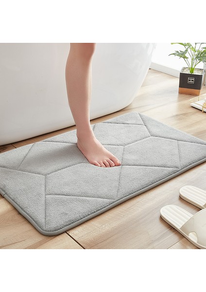 Ju Kahve 40X60 cm Inyahome Süper Emici Bellek Köpük Banyo Halıları Kaymaz Makinede Yıkanabilir Hızlı Kuru Banyo Zemin Halı Halı Banyo Rahat (Yurt Dışından) fiyatları