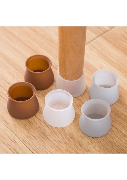 Beyaz Round3.4x3.8 16PCS Kaymaz Masa Sandalye Bacak Silikon Kapak Pedi Mobilya Masa Ayakları Kapak Zemin Koruyucu Kaymaz Masa Sandalye Ayak Koruması (Yurt Dışından) fiyatları