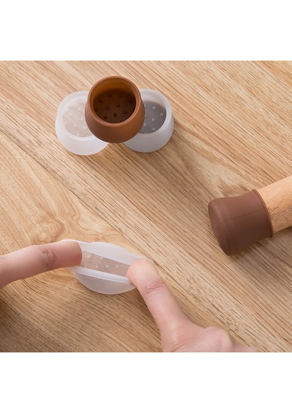 Beyaz Round3.4x3.8 16PCS Kaymaz Masa Sandalye Bacak Silikon Kapak Pedi Mobilya Masa Ayakları Kapak Zemin Koruyucu Kaymaz Masa Sandalye Ayak Koruması (Yurt Dışından) modelleri