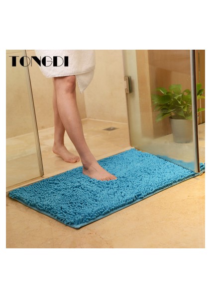 70X140 cm Tongdı Banyo Halı Paspas Yumuşak Duş Mikrofiber Şönil Anti-Atlama Sop Halı Dekorasyon Ev Banyo Oturma Mutfak Odası (Yurt Dışından) fiyatları