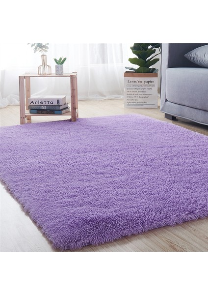 Kırmızı Yaklaşık 80X160 cm Yumuşak Peluş Banyo Halı Yatak Odası Başucu Ayak Mat Düz Renk Su Emme Halı Kalınlaşmak Kaymaz Banyo Paspas Zemin Halı (Yurt Dışından) modelleri