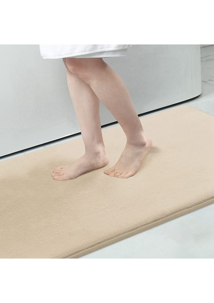 Stil 5 51CMX81CM Homaxy Süper Emici Bellek Köpük Halı Kaymaz Banyo Tuvalet Banyo Paspas Yumuşak Oturma Odası Yatak Odası Duş Dekoratif Zemin Halı (Yurt Dışından)