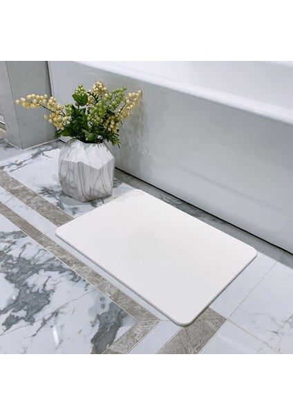 Pembe 300MMX400MM Kaymaz Paspaslar Diatomit Banyo Paspası 300*400MM Hızlı Kuruyan Tuvalet Halısı Hızlı Kuru Wc Mat Çakıl Taşı Banyoda Ayak Halı Seti (Yurt Dışından) modelleri