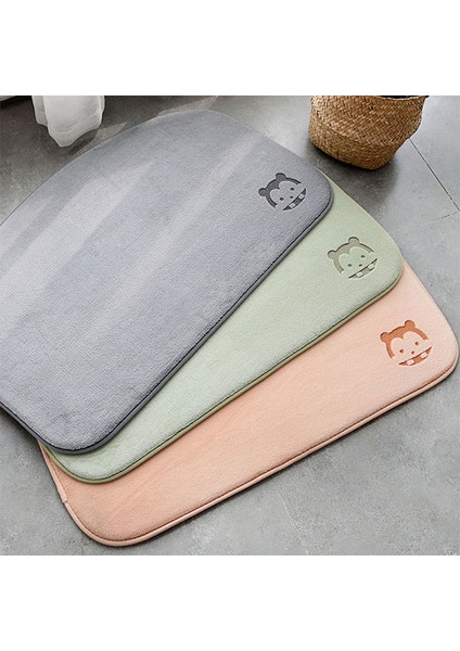 Kahverengi Banyo Halısı 31X49 cm Mini Süper Emici Banyo Paspas Halı Kaymaz Bellek Köpük Banyo Paspas Halı Küvet Zemin Halıları Shaggy Duş Odası Paspas Ayak Pedi (Yurt Dışından) modelleri