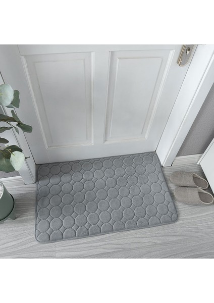 Shr8 50X80 cm Banyo Paspas Kaymaz Mercan Kadife Ped Halılar Lavabo Arnavut Kaldırımı Kabartmalı Küvet Yan Zemin Halı Duş Odası Mat (Yurt Dışından) fiyatları