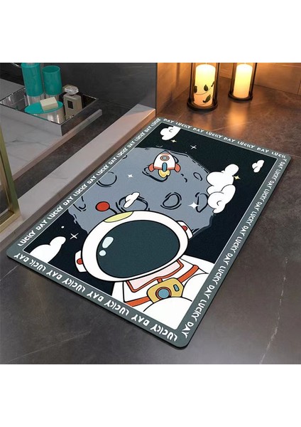 A8 40-60 cm Pembe Halı Sevimli Halı Diatom Mat Banyo Paspas Çabuk Kuruyan Banyo Halısı Karikatür Domuz Kapı Mat Emici Kaymaz Ev Dekorasyon Yeni (Yurt Dışından) fiyatları