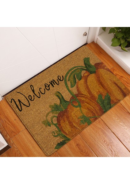 BJW-4060-211008(34) 400 mm x 600 mm Paspas Giriş Paspas Hoş Geldiniz Çiçekler Patten Kaymaz Paspas Ön Paspas Açık Dekor Kapalı Komik Paspaslar Banyo Halısı (Yurt Dışından) modelleri