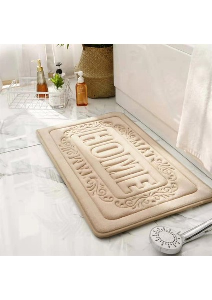 Ev Haki 45X65 cm Inyahome Yüksek Kaliteli Dikdörtgen Banyo Paspas Banyo Yatak Odası Kaymaz Paspaslar Köpük Halı Duş Halısı Banyo Mutfak Yatak Odası Halı (Yurt Dışından) fırsatları