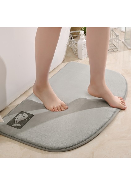 Açık Mor 45X70 cm Süper Emici Banyo Paspas Hafızalı Köpük Halı Kaymaz Banyo Halısı Yumuşak Küvet Yan Alan Halıları Duş Odası Paspas Tuvalet Ayak Pedi (Yurt Dışından) fiyatları