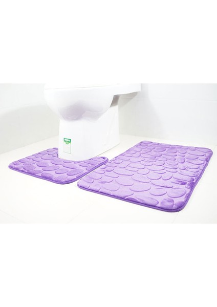 Mavi Balık Set Başına 2 Parça Bellek Köpük Banyo Paspas Banyo Halı Kilim Tuvalet Zemin Mat Kaymaz Duş Odası Ayak Pedi Banyo Halıları Tuvalet Emici Banyo Paspası (Yurt Dışından) indirimleri
