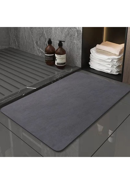 S17 S 40X60 cm Süper Emici Banyo Halıları Kaymaz Küvet Halı Yıkanabilir Banyo Halısı Hızlı Kuru Duş Paspas Banyo Aksesuarları (Yurt Dışından)