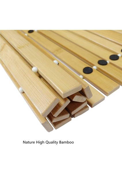 Çizgili 3-16X24 Inç 1 Pc Bambu Banyo Paspası Bambu Halı Duş Için Anti Kayma Mat Banyo Küveti Slipstop Yıkama Makinesi (Yurt Dışından) fırsatları