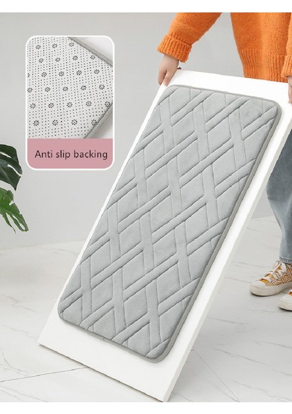 Sling Kahve 45X75 cm Inyahome Banyo Bellek Köpük Zemin Banyo Paspas Kaymaz ve Emici Rahat Kalın Banyo Halısı Halı Mutfak Için Koşucu Nane (Yurt Dışından) fırsatları