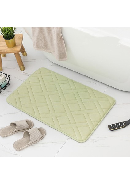 Sling Kahve 45X75 cm Inyahome Banyo Bellek Köpük Zemin Banyo Paspas Kaymaz ve Emici Rahat Kalın Banyo Halısı Halı Mutfak Için Koşucu Nane (Yurt Dışından) indirimleri