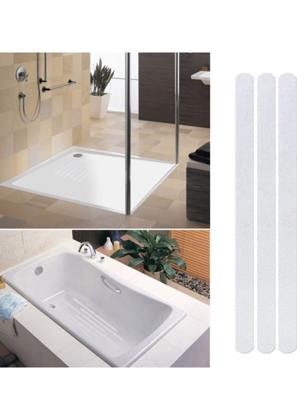 12 Adet 12 Adet Banyo Küveti Kaymaz Çıkartmalar Şeffaf Merdiven Bandı Emniyet Duşu Kaymaz Şeritler Dropshipping (Yurt Dışından) fırsatları