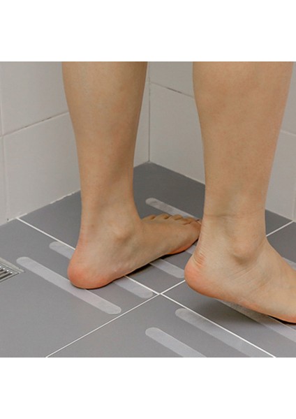 12 Adet 12 Adet Banyo Küveti Kaymaz Çıkartmalar Şeffaf Merdiven Bandı Emniyet Duşu Kaymaz Şeritler Dropshipping (Yurt Dışından) indirimleri