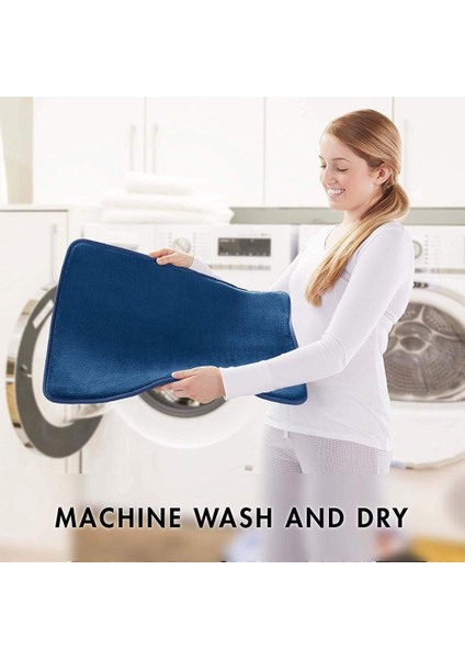 Y48-8 Y48-500MMX800MM Ev Banyo Paspas Kaymaz Banyo Halısı Yumuşak Mercan Polar Bellek Köpük Halı Mat Mutfak Tuvalet Zemin Dekor Yıkanabilir 8 Renk (Yurt Dışından) fiyatları