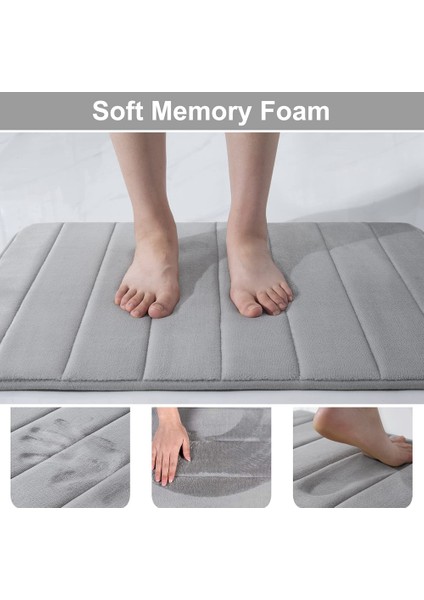 Stil 3 61CMX90CM Homaxy Emici Banyo Banyo Paspas Kaymaz Duş Halısı Yumuşak Bellek Köpük Mutfak Zemin Halısı Mercan Kadife Ped Ev Dekorasyon (Yurt Dışından) modelleri