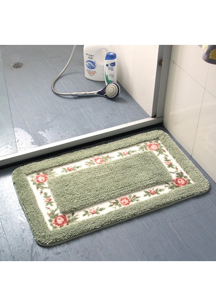 Altın 45X120 cm Pastoral Tarzı Banyo Paspas Banyo Mutfak Çoklu Boyutları Halı Seti Kaymaz Paspas Duş Odası Tuvalet Halıları Zemin Alanı Pedi (Yurt Dışından) modelleri