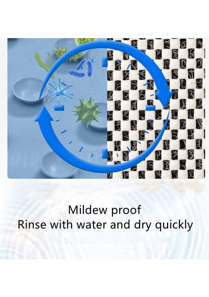 Kahverengi 60X90CM 23X35IN Banyo Kaymaz Mat Küf Çatı Su Geçirmez Duş Mat Yumuşak Masaj Ev Banyo Mutfak Pvc Yıkanabilir Hızlı Kuruyan Zemin Halı (Yurt Dışından) indirimleri