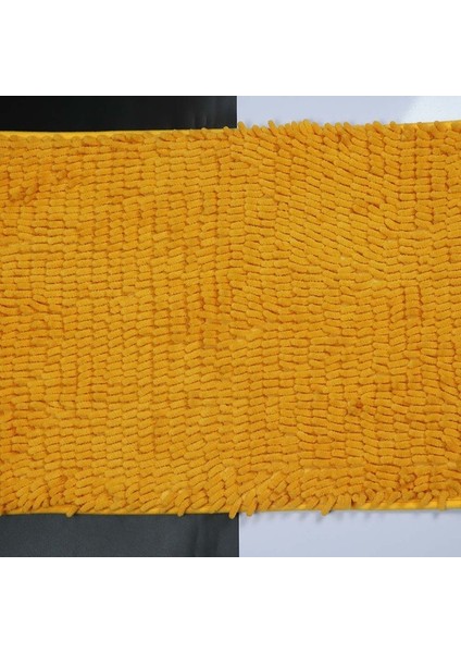 Turuncu 60X90 cm 24X35 Inç Yinzam Lüks Banyo Paspas Dekorasyon Kaymaz Banyo Halısı Süper Su Emici Şönil Halı Duş Için Ayak Paspasları (Yurt Dışından)