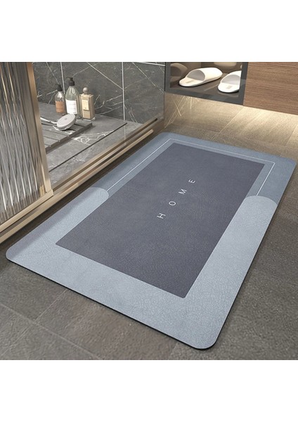 Dikdörtgen D Süper Emici Zemin Mat Çabuk Kuruyan Banyo Halısı Mutfak Yağı Geçirmez Napa Deri Banyo Paspas Modern Basit Kaymaz Paspaslar (Yurt Dışından) modelleri