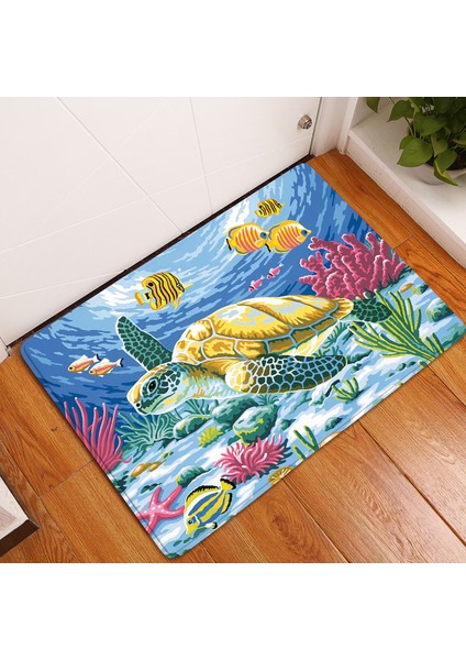 BJW-4060-211009(69) 500MMX800MM 3D Okyanus Dünya Balık Halı Mutfak Mat Giriş Paspas Yatak Odası Ev Zemin Dekorasyon Oturma Odası Halı Banyo Kaymaz Halı (Yurt Dışından) modelleri