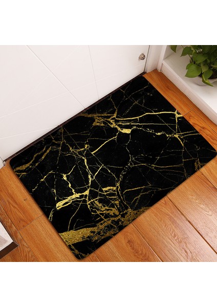 BJW-4060-211005 (5) 400MMX600MM Mermer Desen Mutfak Halısı Yatak Odası Giriş Paspas Oturma Odası Koridor Dekorasyon Halıları Ev Balkon Banyo Zemin Kaymaz Mat (Yurt Dışından) fiyatları