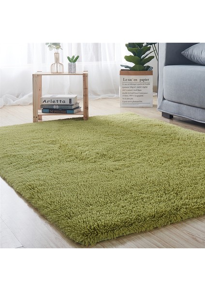 Açık Yeşil Yaklaşık 80X160 cm Yumuşak Peluş Banyo Halı Yatak Odası Başucu Ayak Mat Düz Renk Su Emme Halı Kalınlaşmak Kaymaz Banyo Paspas Zemin Halı (Yurt Dışından) fırsatları