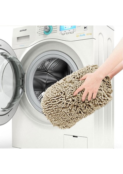 Şampanya 40X120 cm Kaymaz Banyo Paspas Yumuşak Rahat Tüylü Dayanıklı Banyo Halısı Banyo Için Peluş Halı Küvetler Için Yağmur Duşları ve Lavabo Altında (Yurt Dışından)