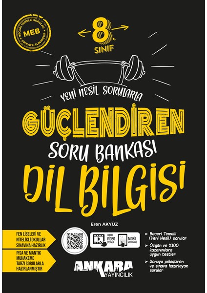 2024 Güncel 8.Sınıf Dil Bilgisi Güçlendiren Soru Bankası Nesil