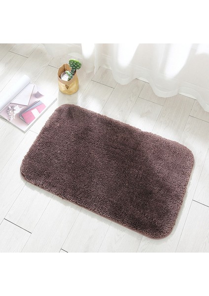 50X80 cm Tongdı Banyo Halı Paspas Yumuşak Duş Fannelette Mikrofiber Kaymaz Halı Dekorasyon Ev Yaşam Mutfak Odası Salonu (Yurt Dışından)