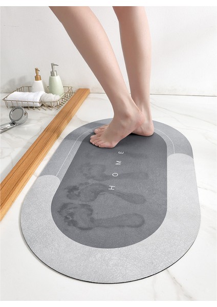 Stil 2 60X90CM Süper Emici Banyo Paspas Çabuk Kuruyan Banyo Halısı Kaymaz Giriş Paspas Nappa Deri Paspaslar Tuvalet Halı Ev Dekor (Yurt Dışından) modelleri