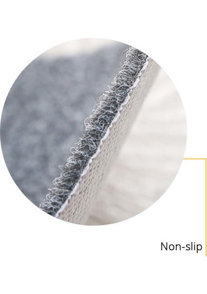 Stil 1 U Şekli Ped 50X50CM Kaymaz Banyo Paspası U Şekli Ped Banyo Mutfak Halısı Duş Tuvalet Paspası Banyo Tuvalet Halısı Su Emici Halı Yer Mat (Yurt Dışından) fırsatları