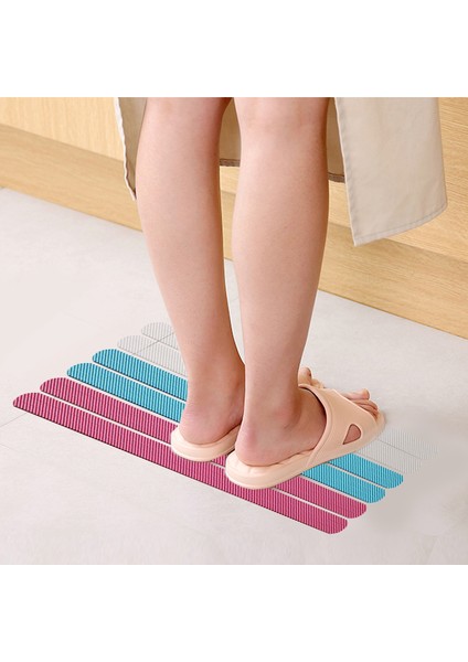 B-GREEN12PCS 6/12/24/36/48 Adet Kaymaz Şeritler Renkli Duş Çıkartmaları Renkli Kaymaz Banyo Güvenlik Şeritleri Küvet Duş Merdiven Zemin (Yurt Dışından) fırsatları