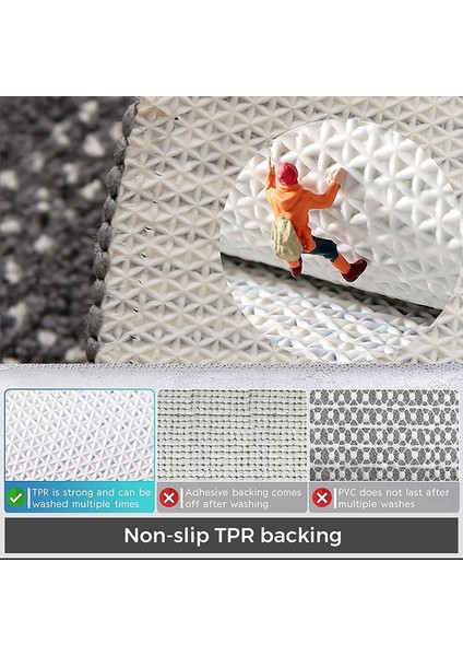 B Siji 40X60 cm Inyahome Kapalı Dekor Alan Halı Mutfak Zemin Banyo Halıları Fas Vintage Yumuşak ve Emici Mikrofiber Banyo Paspas Kaymaz (Yurt Dışından) indirimleri